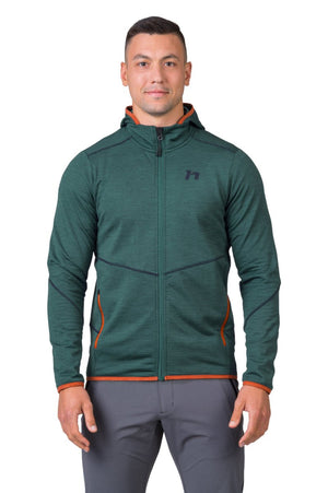 Sweatshirt de randonnée / bikepacking avec technologie Polarstretch Grid pour homme "Hannah − DAMAR" - Planète Rando