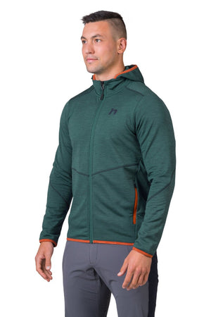 Sweatshirt de randonnée / bikepacking avec technologie Polarstretch Grid pour homme "Hannah − DAMAR" - Planète Rando