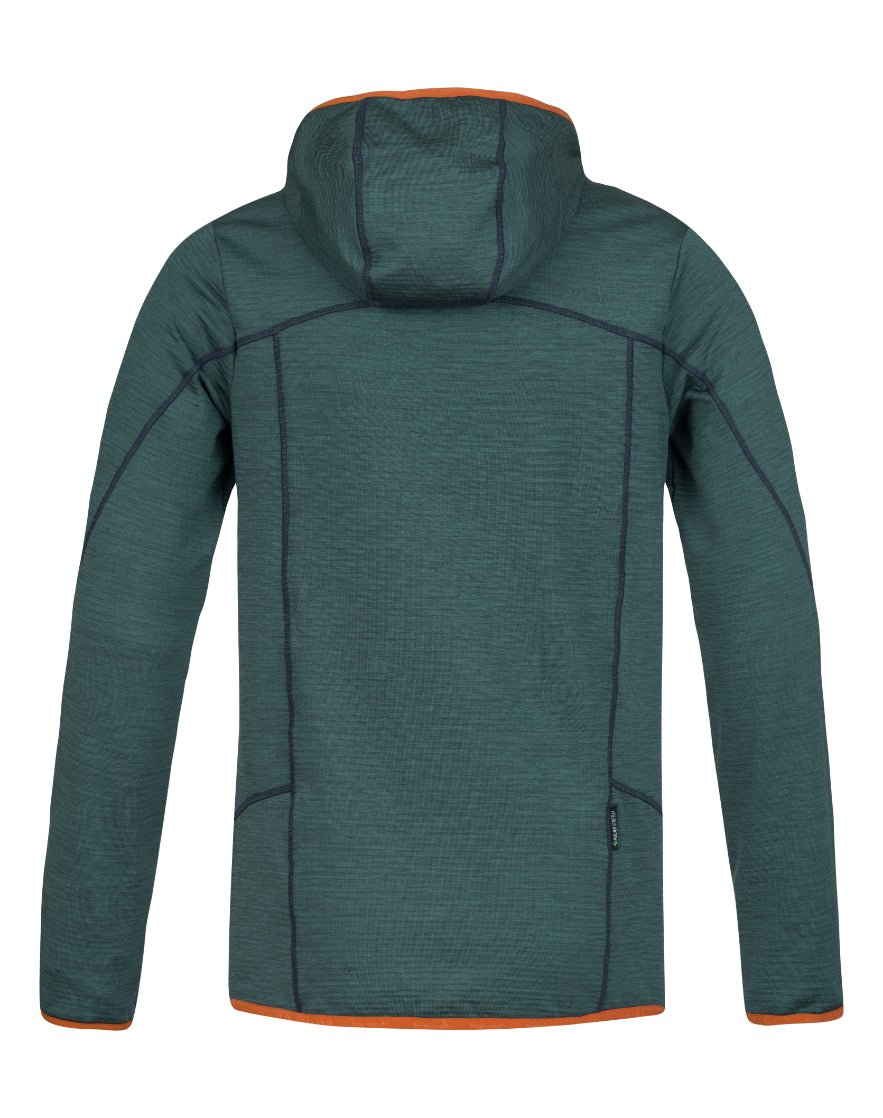 Sweatshirt de randonnée / bikepacking avec technologie Polarstretch Grid pour homme "Hannah − DAMAR" - Planète Rando