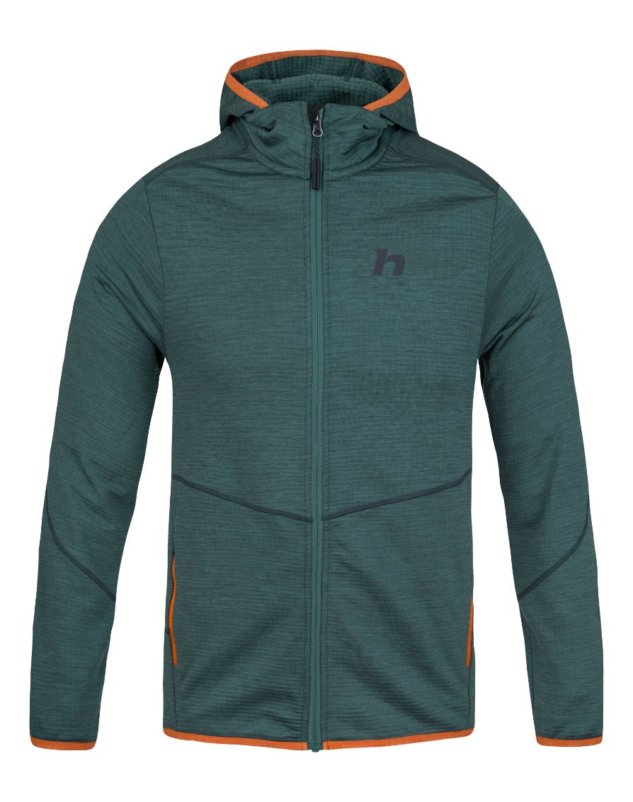 Sweatshirt de randonnée / bikepacking avec technologie Polarstretch Grid pour homme "Hannah − DAMAR" - Planète Rando