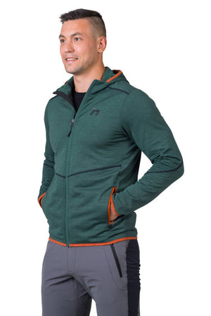 Sweatshirt de randonnée / bikepacking avec technologie Polarstretch Grid pour homme "Hannah − DAMAR" - Planète Rando