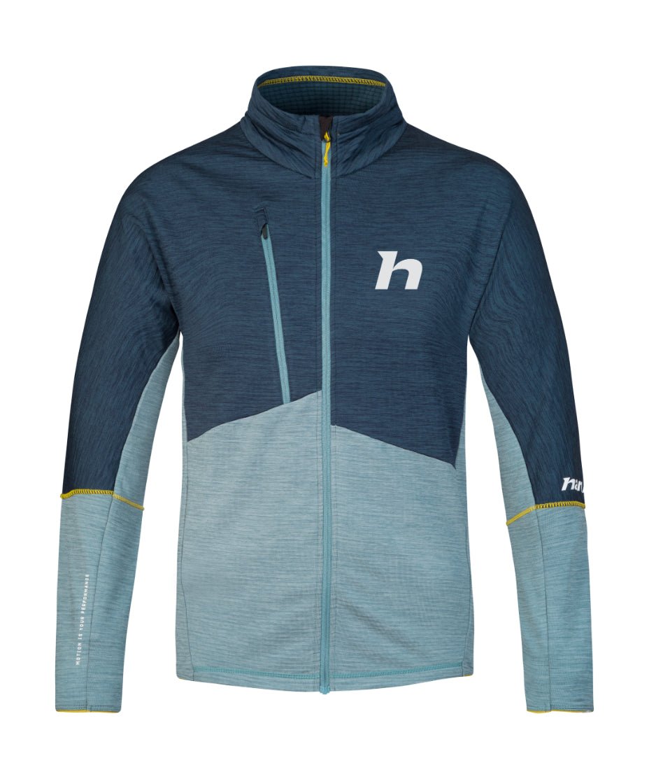 Sweatshirt de randonnée / bikepacking avec technologie Polarstretch Grid pour Homme "Hannah − NIRO" - Planète Rando