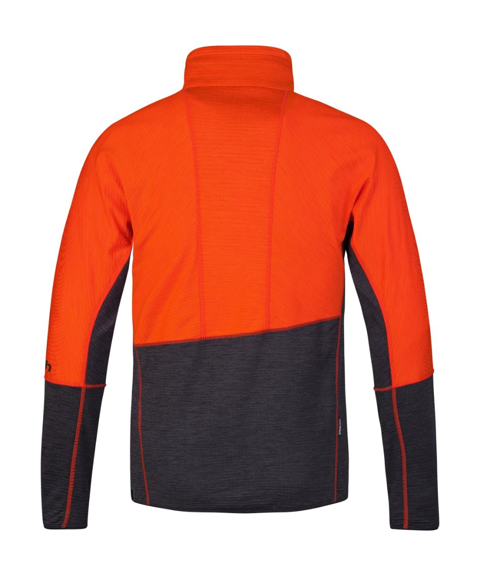 Sweatshirt de randonnée / bikepacking avec technologie Polarstretch Grid pour Homme "Hannah − NIRO" - Planète Rando