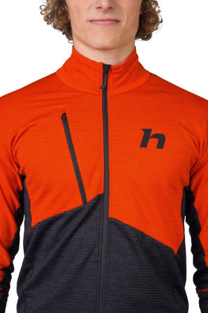 Sweatshirt de randonnée / bikepacking avec technologie Polarstretch Grid pour Homme "Hannah − NIRO" - Planète Rando