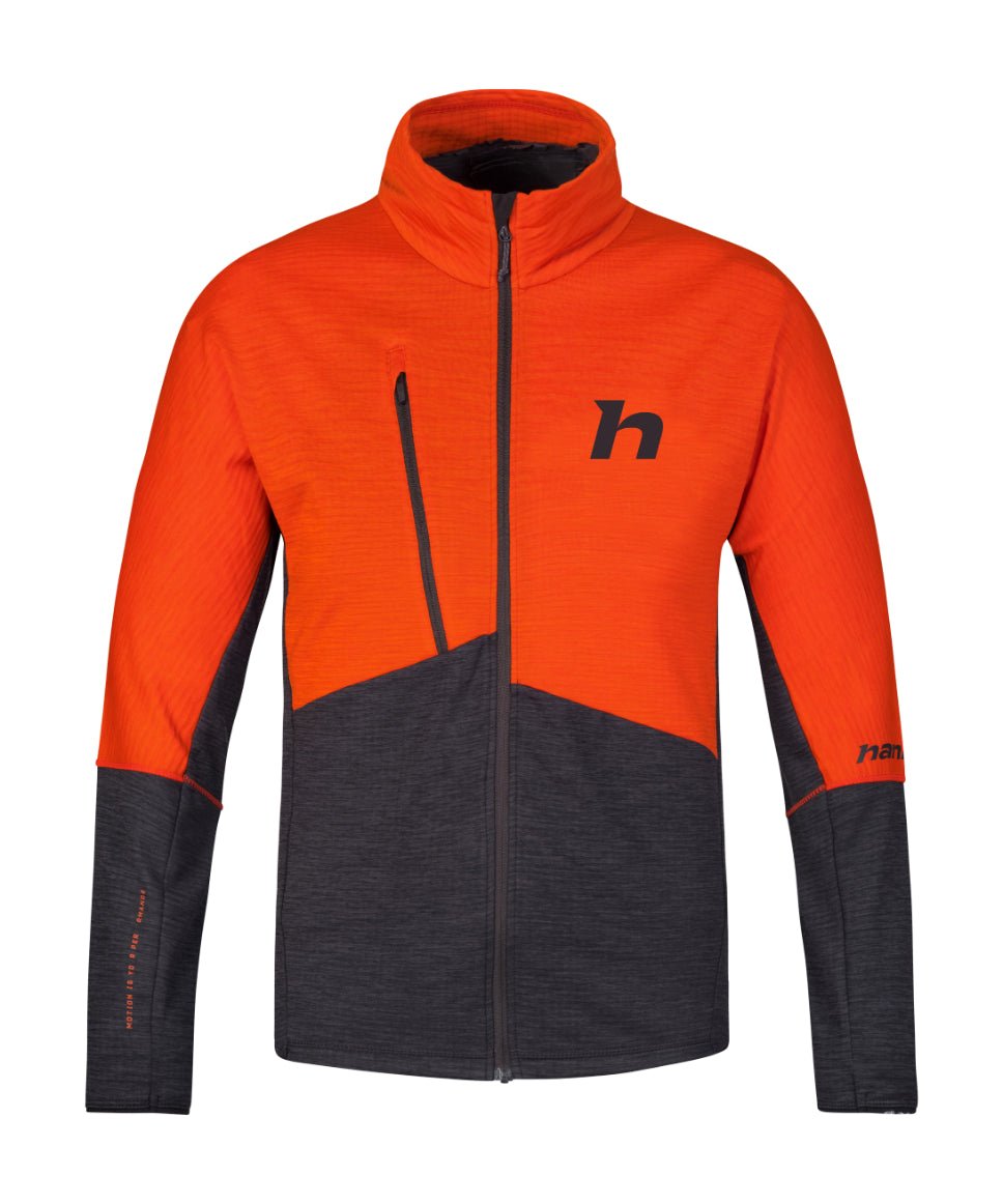 Sweatshirt de randonnée / bikepacking avec technologie Polarstretch Grid pour Homme "Hannah − NIRO" - Planète Rando