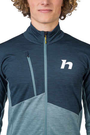 Sweatshirt de randonnée / bikepacking avec technologie Polarstretch Grid pour Homme "Hannah − NIRO" - Planète Rando