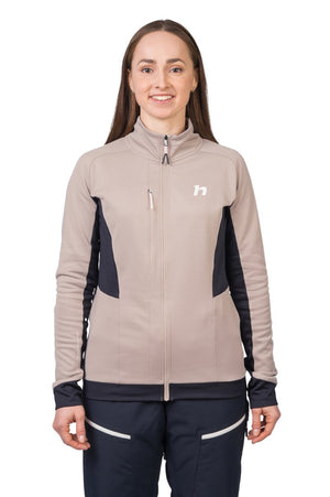 Sweatshirt de randonnée / bikepacking avec technologie Polarstretch Pro pour femme "Hannah − NELA" - Planète Rando