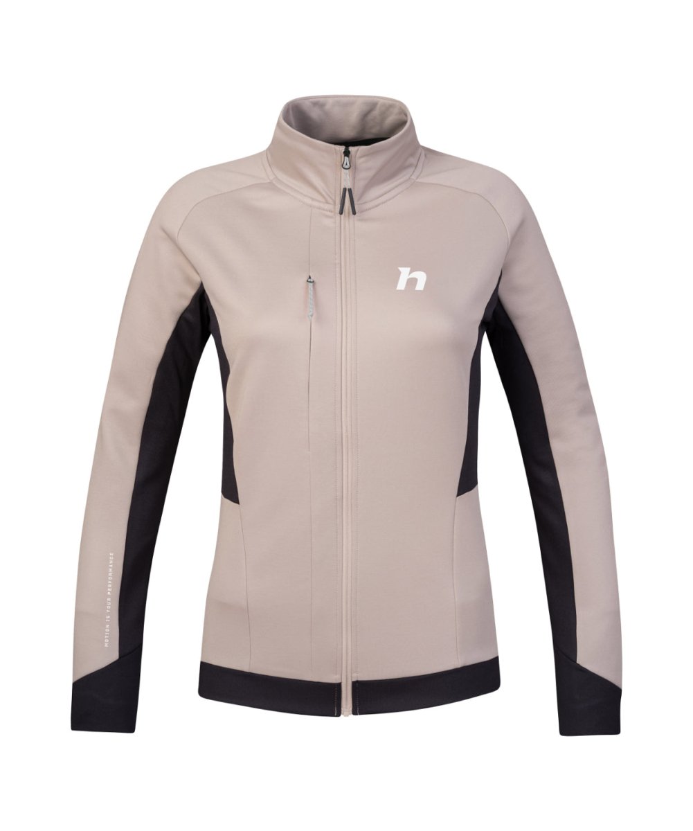 Sweatshirt de randonnée / bikepacking avec technologie Polarstretch Pro pour femme "Hannah − NELA" - Planète Rando