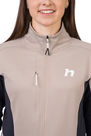 Sweatshirt de randonnée / bikepacking avec technologie Polarstretch Pro pour femme "Hannah − NELA" - Planète Rando