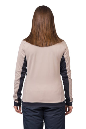 Sweatshirt de randonnée / bikepacking avec technologie Polarstretch Pro pour femme "Hannah − NELA" - Planète Rando