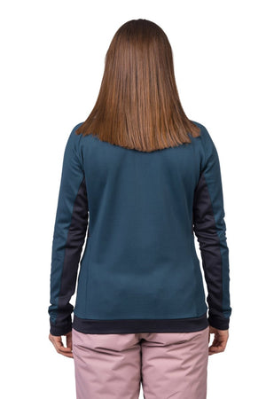 Sweatshirt de randonnée / bikepacking avec technologie Polarstretch Pro pour femme "Hannah − NELA" - Planète Rando