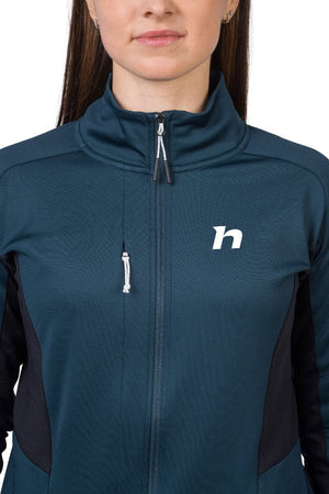 Sweatshirt de randonnée / bikepacking avec technologie Polarstretch Pro pour femme "Hannah − NELA" - Planète Rando