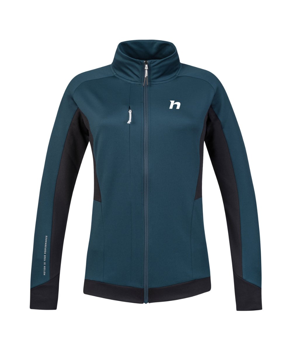 Sweatshirt de randonnée / bikepacking avec technologie Polarstretch Pro pour femme "Hannah − NELA" - Planète Rando