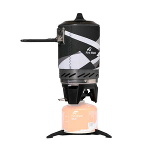 Système de cuisson portable avec pot échangeur de chaleur pour le camping et de randonnée "Fire Maple - FMS - X2" - Planète Rando