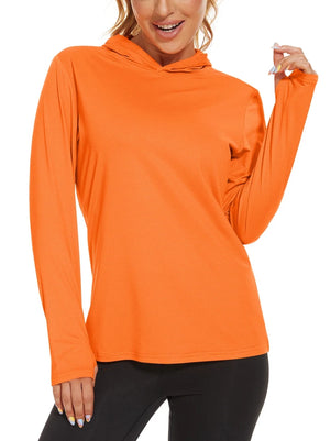 T-shirt à capuche avec protection UV/solaire UPF 50+ "TACVASEN - TS251" - Planète Rando