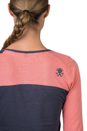 T-shirt à manches longues en coton bio plus et tissu Lenzing Modal® pour femme "Rafiki − FINALE" - Planète Rando