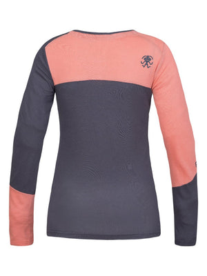 T-shirt à manches longues en coton bio plus et tissu Lenzing Modal® pour femme "Rafiki − FINALE" - Planète Rando