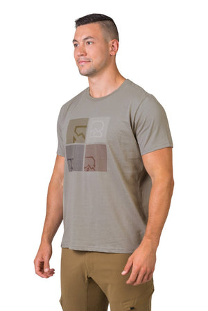 T-shirt de randonnée 100% coton 190 g/m2 pour homme "Hannah − RAMONE" - Planète Rando