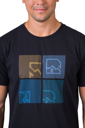 T-shirt de randonnée 100% coton 190 g/m2 pour homme "Hannah − RAMONE" - Planète Rando