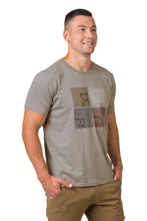 T-shirt de randonnée 100% coton 190 g/m2 pour homme "Hannah − RAMONE" - Planète Rando