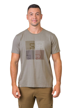 T-shirt de randonnée 100% coton 190 g/m2 pour homme "Hannah − RAMONE" - Planète Rando