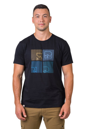 T-shirt de randonnée 100% coton 190 g/m2 pour homme "Hannah − RAMONE" - Planète Rando