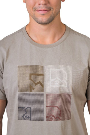 T-shirt de randonnée 100% coton 190 g/m2 pour homme "Hannah − RAMONE" - Planète Rando