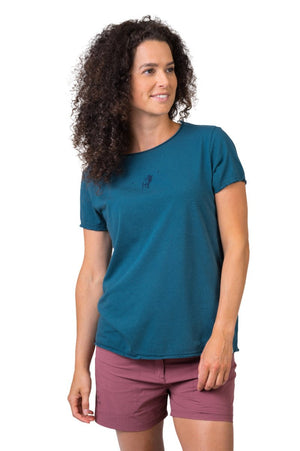 T-shirt de randonnée 100% coton biologique pour Femme "Hannah − EDITH" - Planète Rando