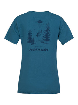 T-shirt de randonnée 100% coton biologique pour Femme "Hannah − EDITH" - Planète Rando