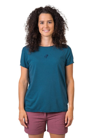 T-shirt de randonnée 100% coton biologique pour Femme "Hannah − EDITH" - Planète Rando