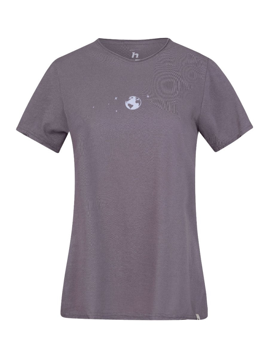 T-shirt de randonnée 100% coton biologique pour Femme "Hannah − EDITH" - Planète Rando