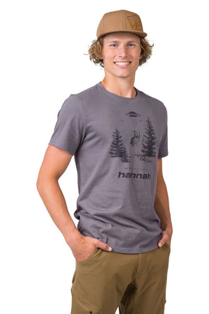 T-shirt de randonnée 100% coton biologique pour Homme "Hannah − FRED" - Planète Rando