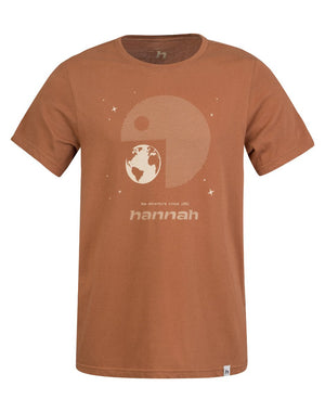 T-shirt de randonnée 100% coton biologique pour Homme "Hannah − FRED" - Planète Rando