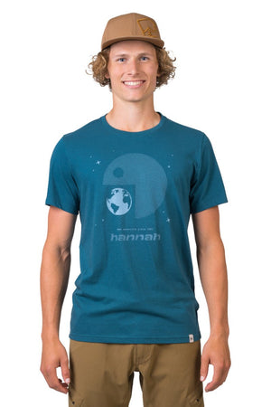 T-shirt de randonnée 100% coton biologique pour Homme "Hannah − FRED" - Planète Rando