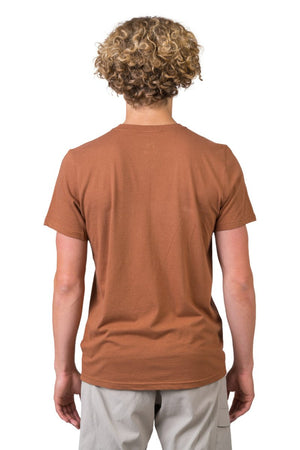 T-shirt de randonnée 100% coton biologique pour Homme "Hannah − FRED" - Planète Rando