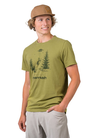 T-shirt de randonnée 100% coton biologique pour Homme "Hannah − FRED" - Planète Rando