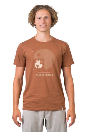T-shirt de randonnée 100% coton biologique pour Homme "Hannah − FRED" - Planète Rando