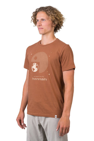 T-shirt de randonnée 100% coton biologique pour Homme "Hannah − FRED" - Planète Rando