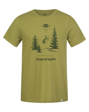 T-shirt de randonnée 100% coton biologique pour Homme "Hannah − FRED" - Planète Rando