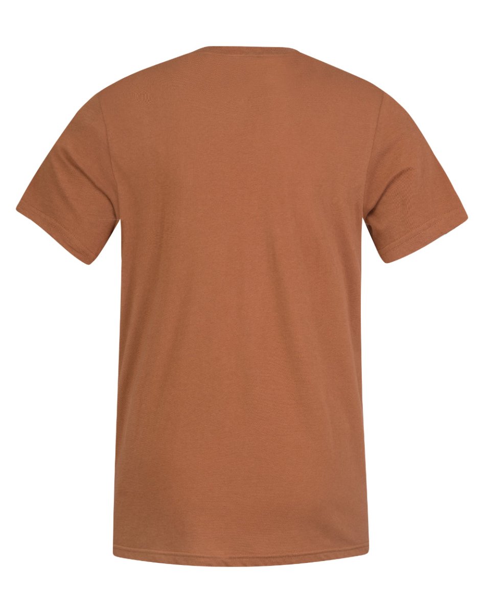 T-shirt de randonnée 100% coton biologique pour Homme "Hannah − FRED" - Planète Rando