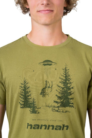 T-shirt de randonnée 100% coton biologique pour Homme "Hannah − FRED" - Planète Rando