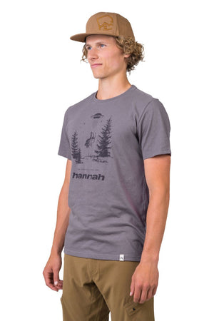 T-shirt de randonnée 100% coton biologique pour Homme "Hannah − FRED" - Planète Rando