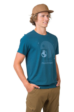 T-shirt de randonnée 100% coton biologique pour Homme "Hannah − FRED" - Planète Rando