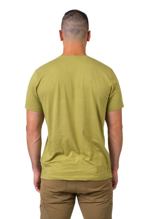 T-shirt de randonnée 100% coton biologique pour homme "Hannah − GREG" - Planète Rando