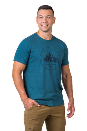 T-shirt de randonnée 100% coton biologique pour homme "Hannah − GREG" - Planète Rando