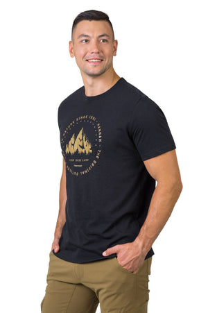 T-shirt de randonnée 100% coton biologique pour homme "Hannah − GREG" - Planète Rando