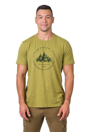 T-shirt de randonnée 100% coton biologique pour homme "Hannah − GREG" - Planète Rando