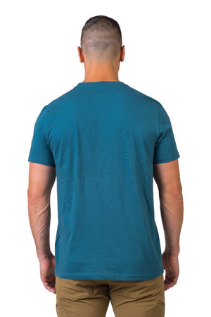 T-shirt de randonnée 100% coton biologique pour homme "Hannah − GREG" - Planète Rando