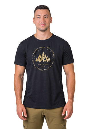 T-shirt de randonnée 100% coton biologique pour homme "Hannah − GREG" - Planète Rando