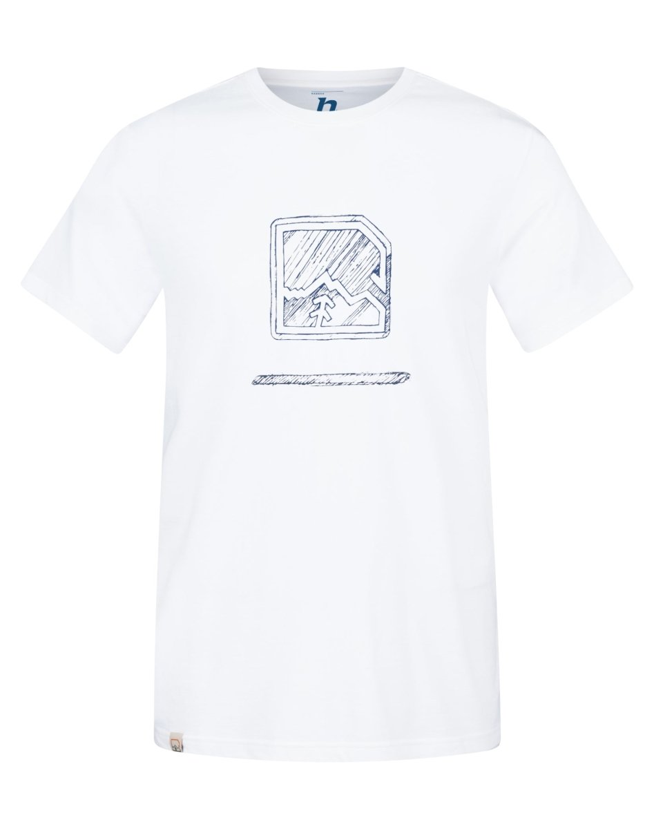 T-shirt de randonnée 100% coton biologique pour homme "Hannah − MIKO" - Planète Rando